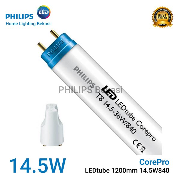 Lampu TL PHILIPS CorePro LEDtube 1200mm 14.5W840
